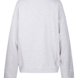 Felpa con applicazione in grigio Golden goose - unisex 