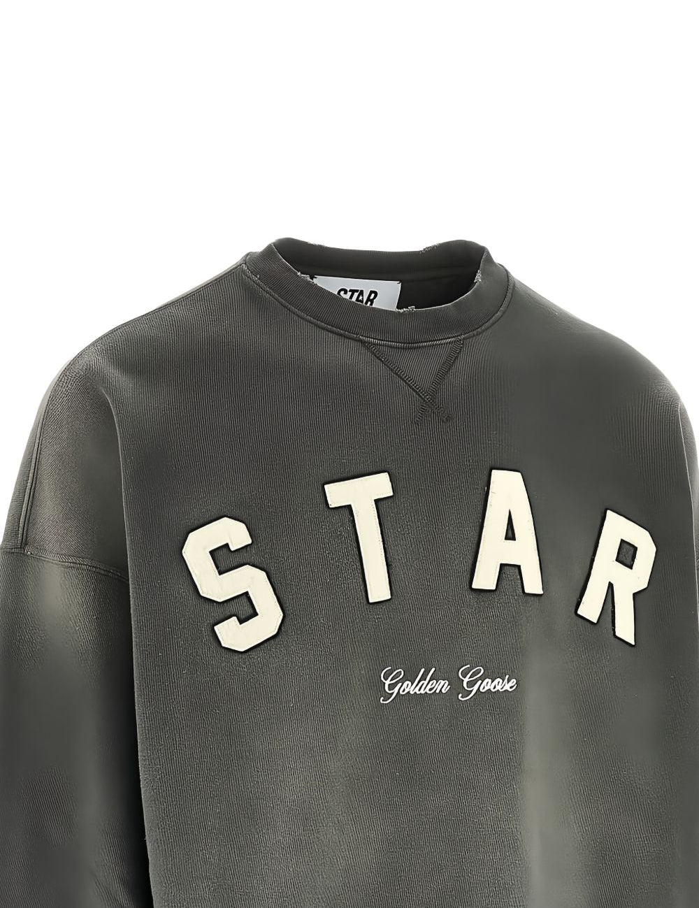 Felpa Loose in grigio Golden goose - unisex 