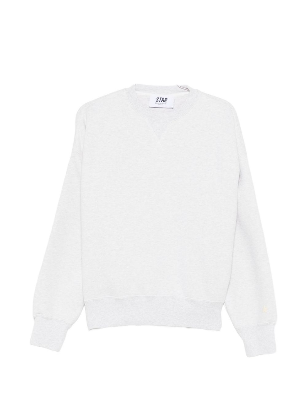 Felpa doppio strato star in bianco Golden goose - unisex 