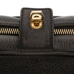Borsa a mano con chiusura con zip in marrone Golden goose - donna 