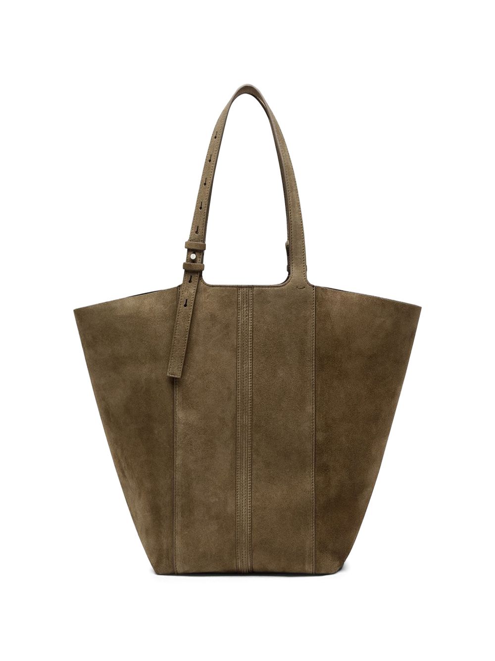 Borsa TOTE shopping 24.7 in pelle scamosciata marrone - Golden Goose - donna 