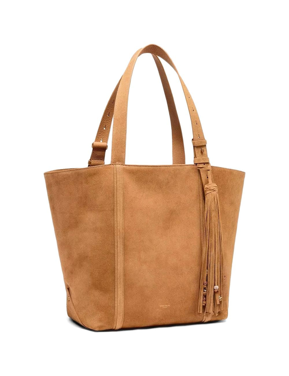 Borsa TOTE shopping 24.7 in pelle scamosciata beige Golden Goose - donna 
