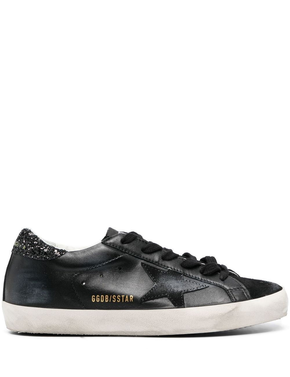 Sneakers Super Star in nero Golden goose - donna 