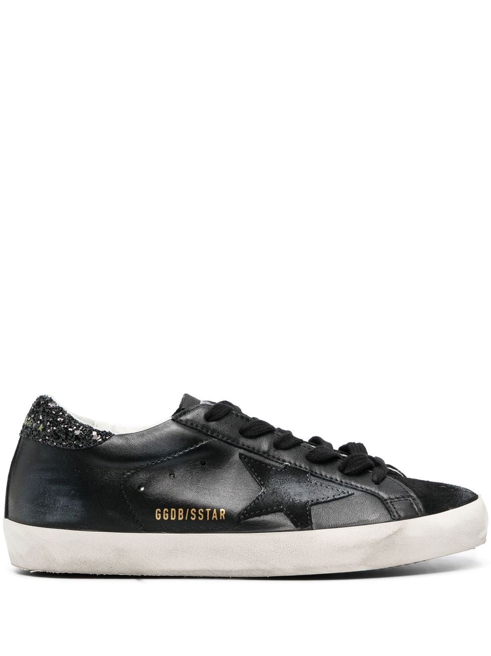 Sneakers Super Star in nero Golden goose - donna 