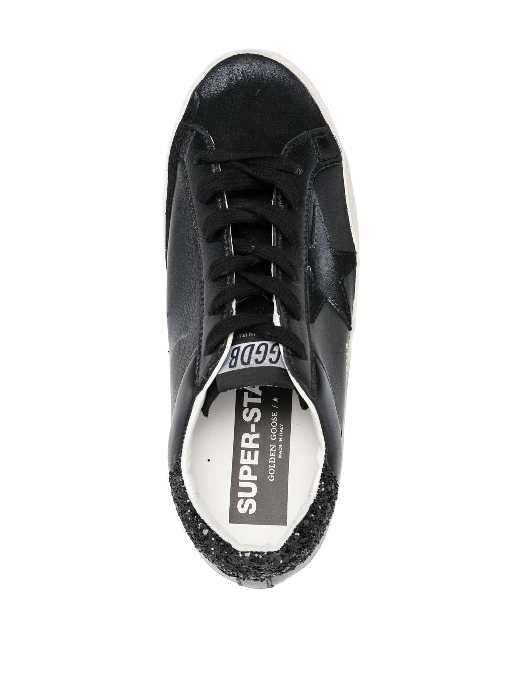 Sneakers Super Star in nero Golden goose - donna 