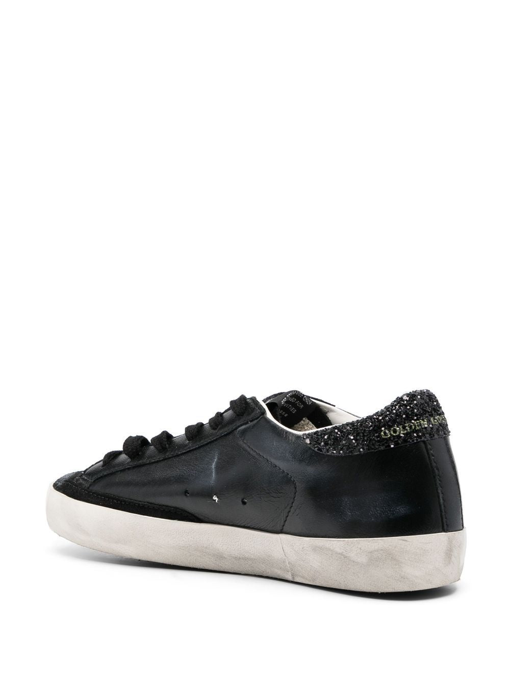 Sneakers Super Star in nero Golden goose - donna 
