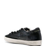 Sneakers Super Star in nero Golden goose - donna 