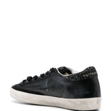 Sneakers Super Star in nero Golden goose - donna 