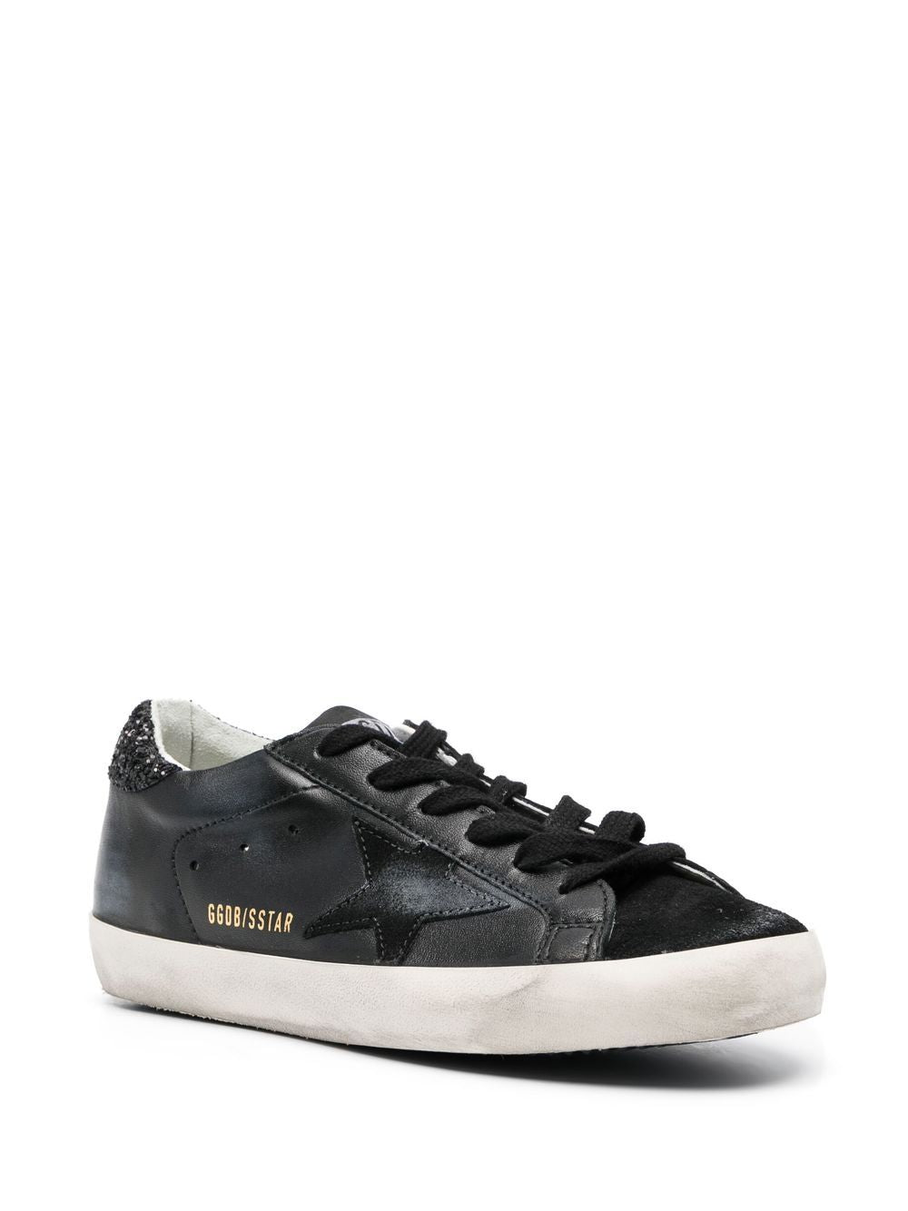 Sneakers Super Star in nero Golden goose - donna 