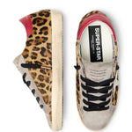 Sneakers Super-Star leopardate in marrone Golden goose - donna 