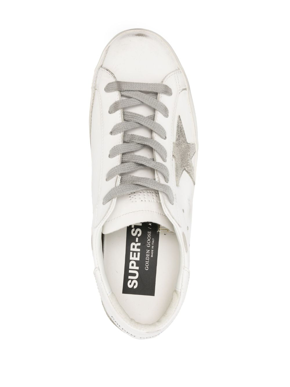 Sneakers Superstar in bianco Golden goose - donna 