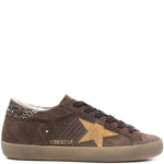 Sneakers Super-Star in marrone Golden goose - donna 