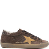 Sneakers Super-Star in marrone Golden goose - donna 
