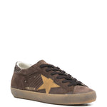 Sneakers Super-Star in marrone Golden goose - donna 