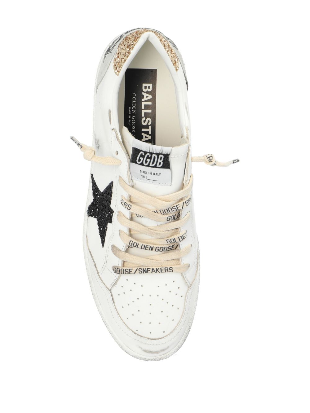 Sneakers Ball Star in bianco Golden goose - donna 