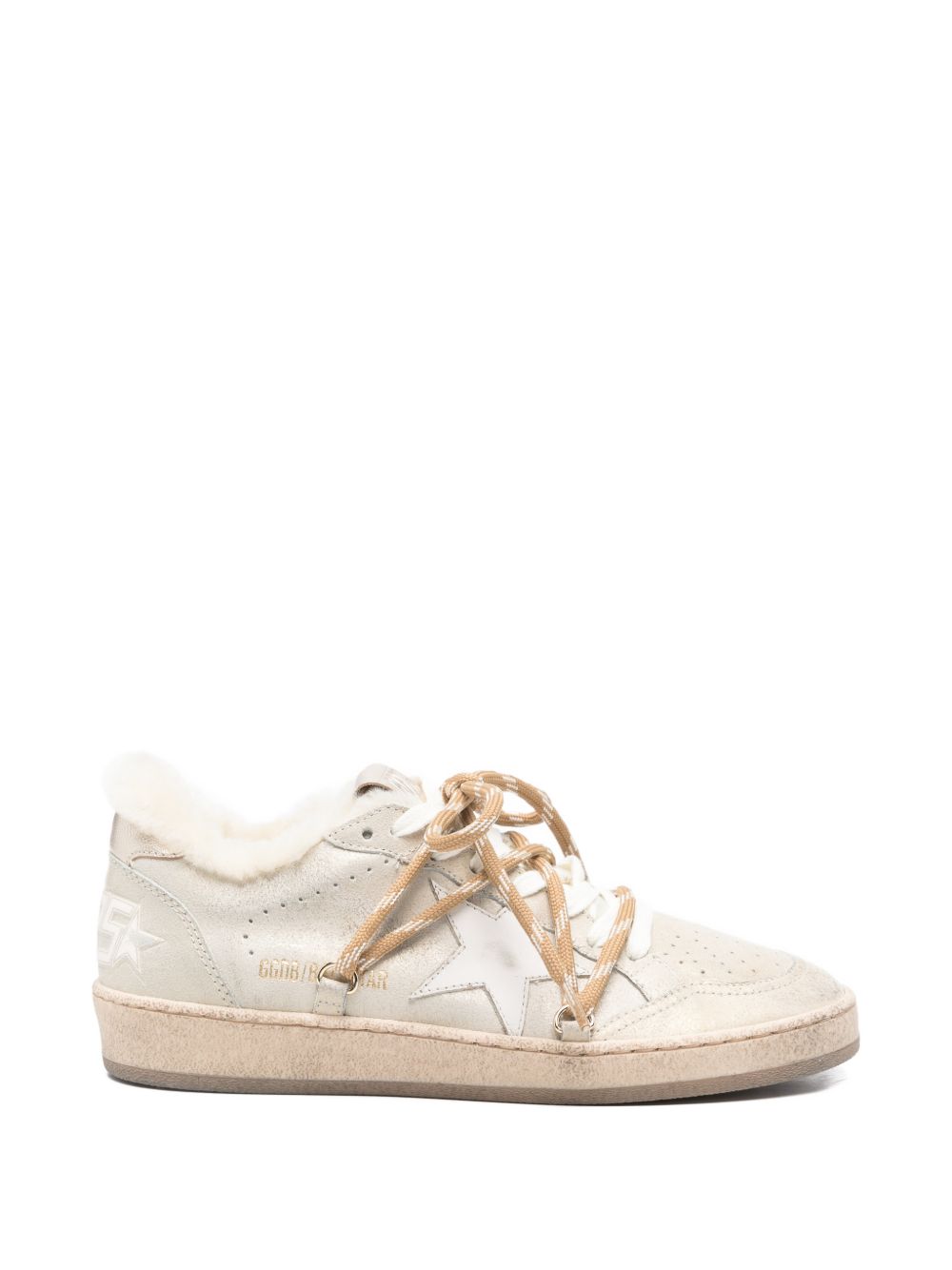 Sneakers ballstar in avorio Golden goose - donna 