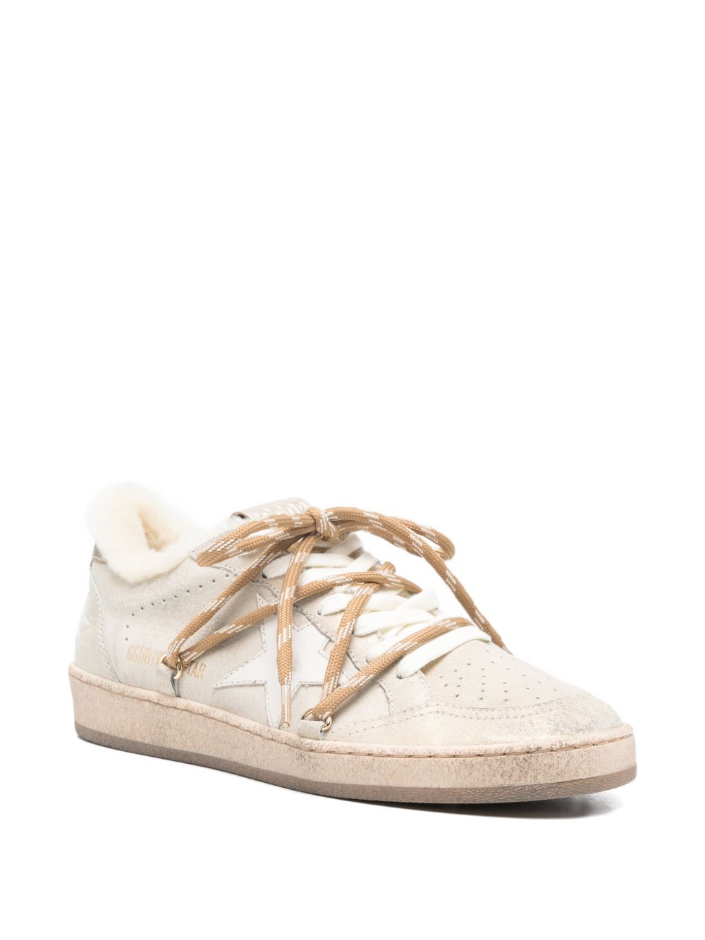 Sneakers ballstar in avorio Golden goose - donna 