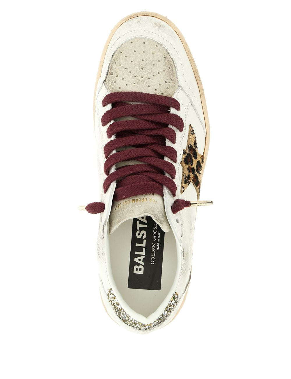 Sneakers ball star in bianco Golden goose - donna 