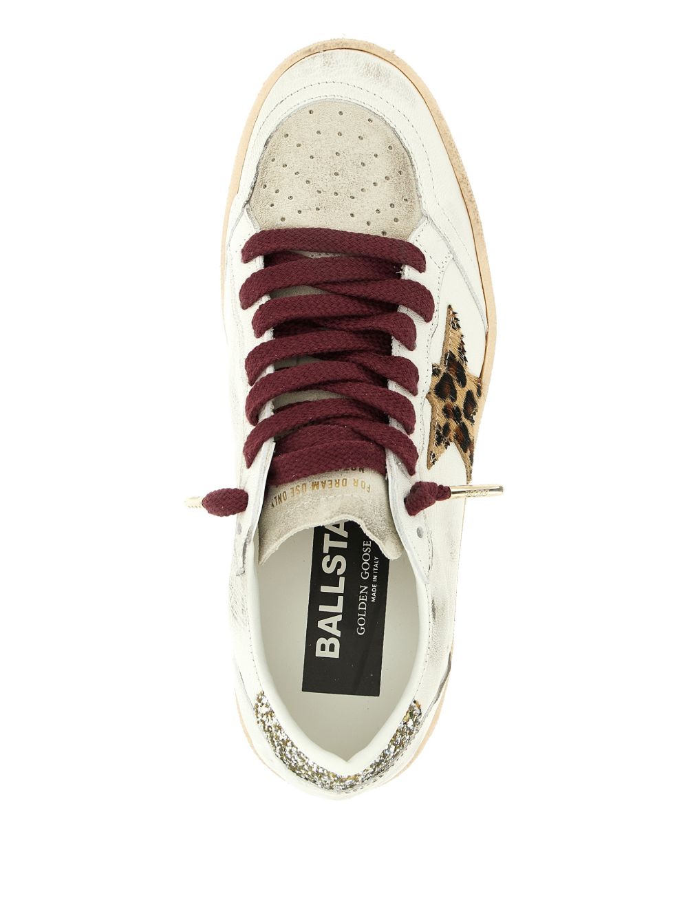Sneakers ball star in bianco Golden goose - donna 