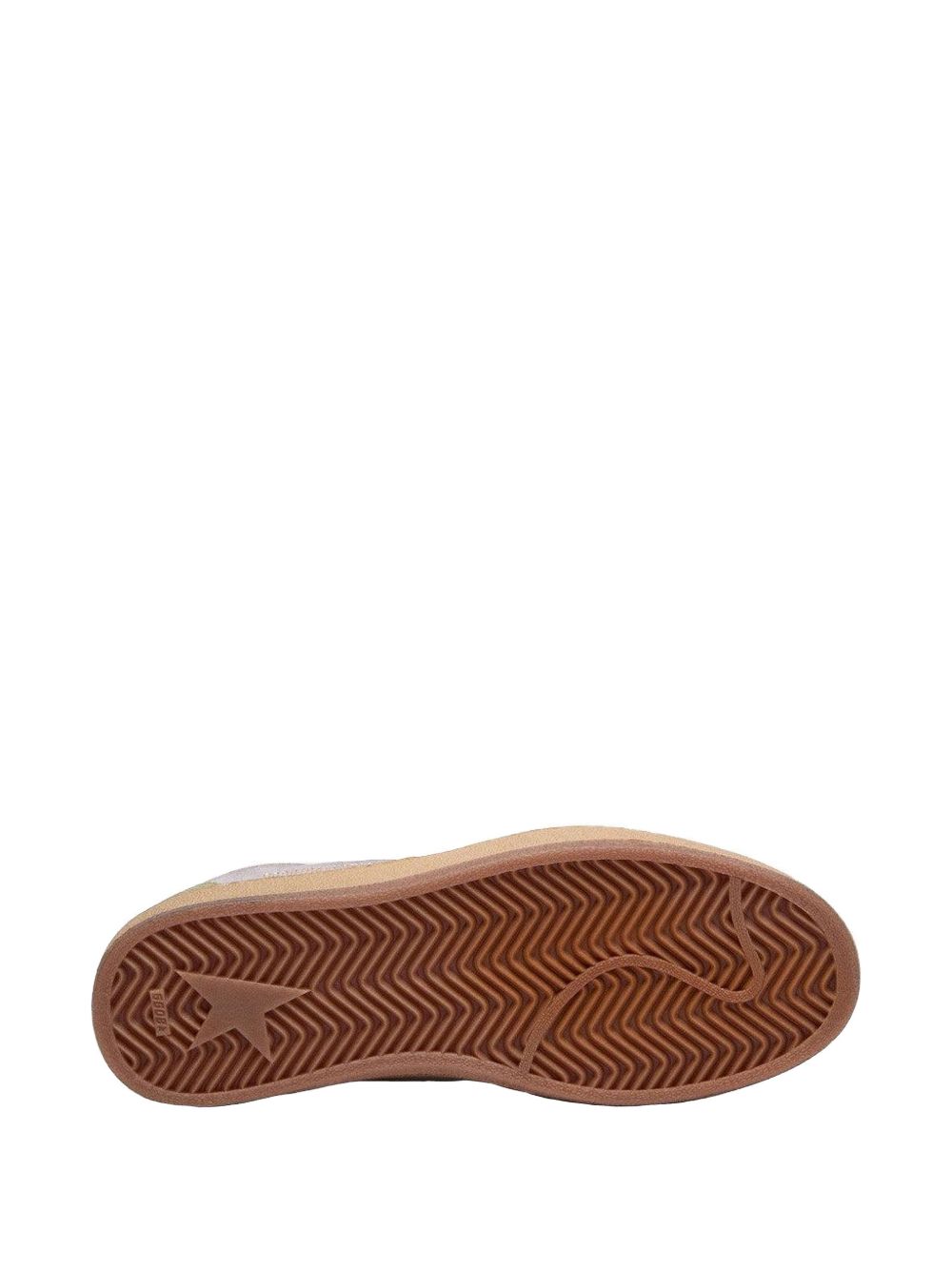 Sneakers Ball Star in viola e verde Golden goose - donna 
