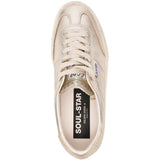 Sneakers soul star effetto metallizzato in oro Golden goose - donna 
