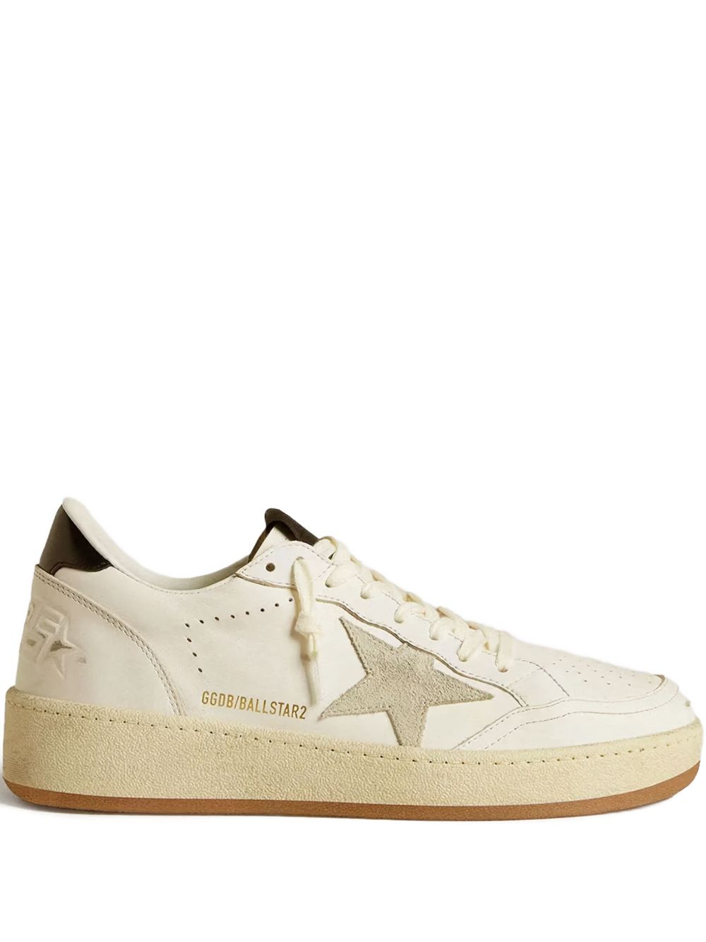 Sneakers Ball Star in bianco Golden goose - donna 