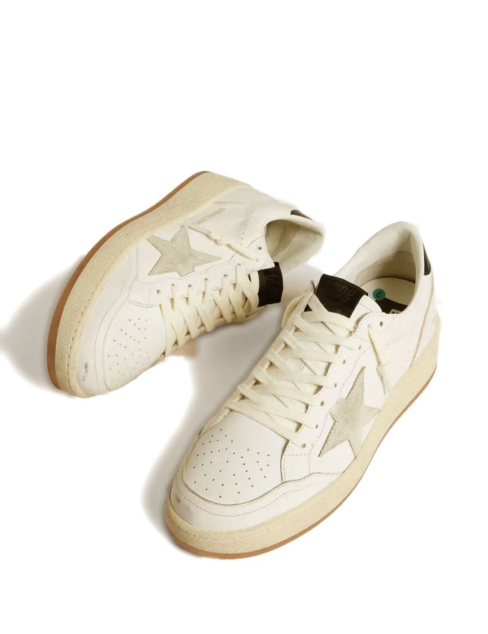 Sneakers Ball Star in bianco Golden goose - donna 