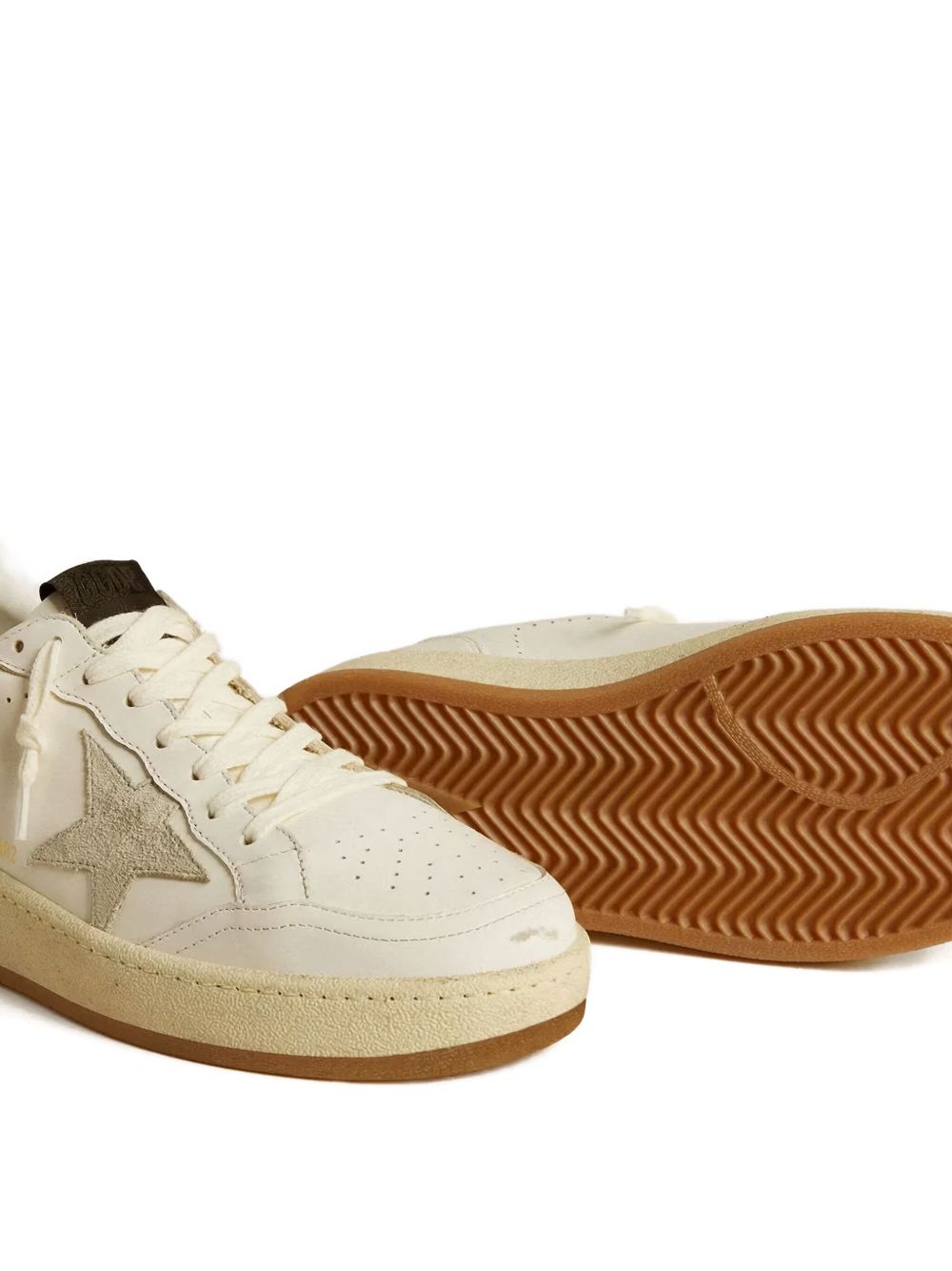 Sneakers Ball Star in bianco Golden goose - donna 