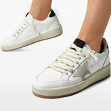 Sneakers Ball Star in bianco Golden goose - donna 
