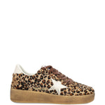 Sneakers con stampa in marrone Golden goose - donna 
