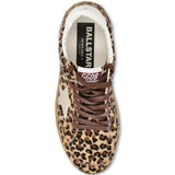 Sneakers con stampa in marrone Golden goose - donna 