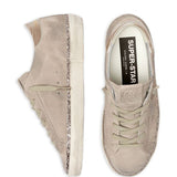 Sneakers Super-Star con glitter in beige Golden goose - donna 