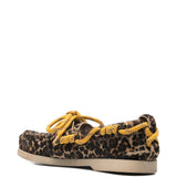 Mocassini cruise con stampa leopardata in marrone Golden goose - donna 