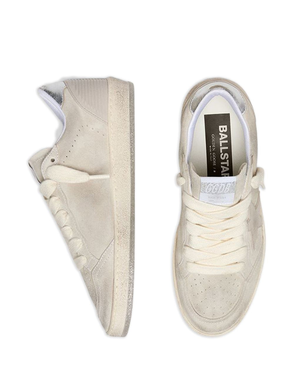 Sneakers Ball Star in beige Golden goose - donna 