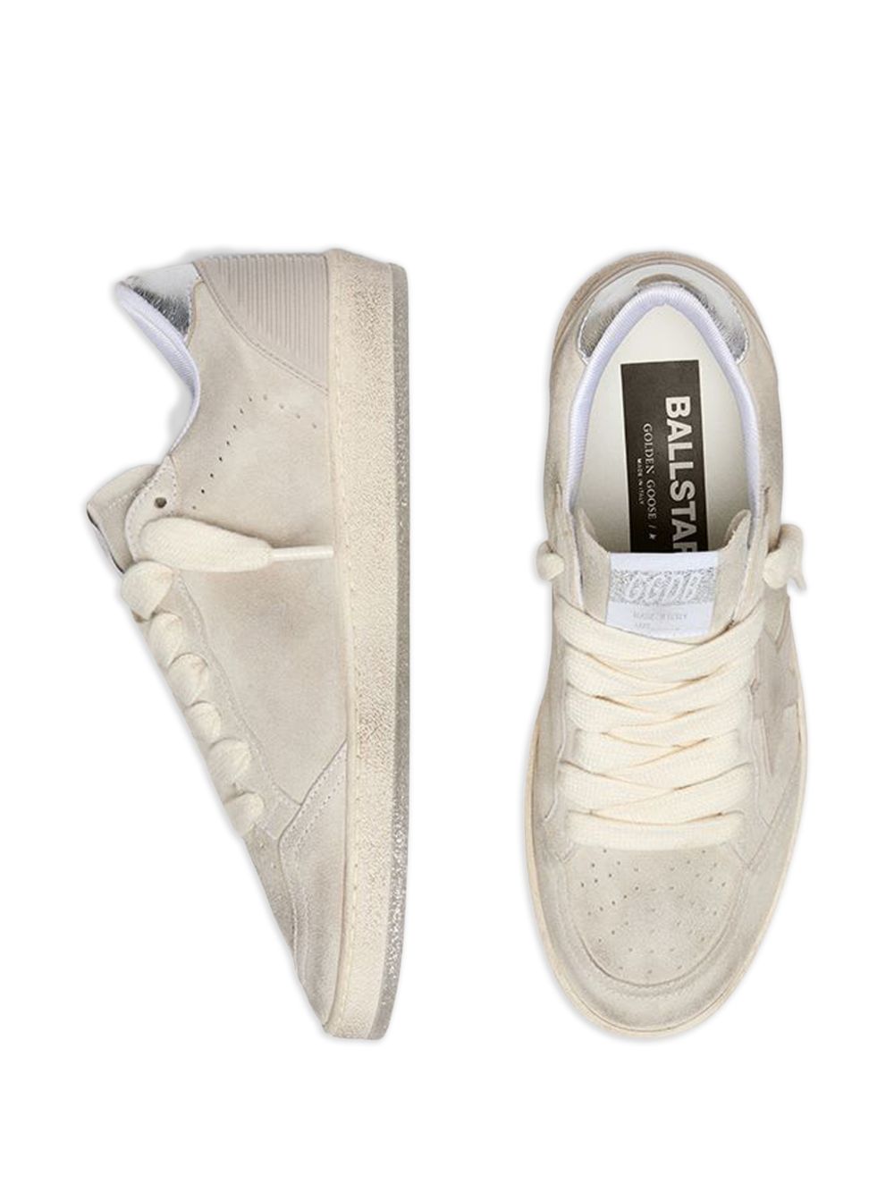 Sneakers Ball Star in beige Golden goose - donna 