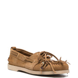 Mocassini cruise con dettaglio a nappa in marrone Golden goose - donna 