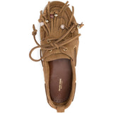 Mocassini cruise con dettaglio a nappa in marrone Golden goose - donna 