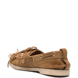 Mocassini cruise con dettaglio a nappa in marrone Golden goose - donna 
