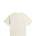 T-shirt goffrata in avorio Golden goose - donna 