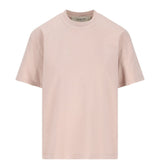 T-shirt con applicazione in beige Golden goose - donna 