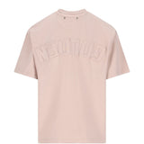 T-shirt con applicazione in beige Golden goose - donna 