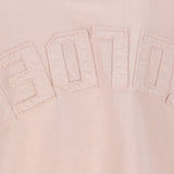 T-shirt con applicazione in beige Golden goose - donna 
