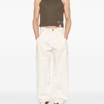 Canotta mara con stampa in verde Golden goose - unisex 