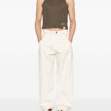 Canotta mara con stampa in verde Golden goose - unisex 