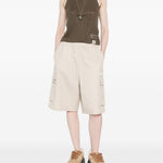 Canotta mara con stampa in verde Golden goose - unisex 