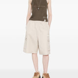 Canotta mara con stampa in verde Golden goose - unisex 