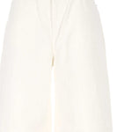 Jeans a gamba ampia in bianco Golden goose - donna 