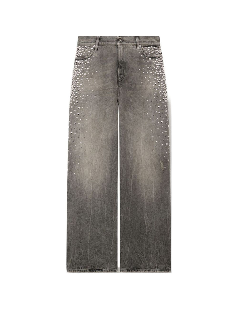Jeans Melody con borchie in grigio Golden goose - donna 