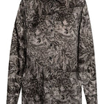 CAMICIA A STAMPA FLOREALE IN GRIGIO GOLDEN GOOSE - DONNA 