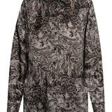CAMICIA A STAMPA FLOREALE IN GRIGIO GOLDEN GOOSE - DONNA 